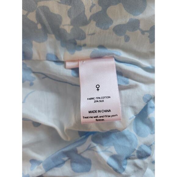 NWT Selkie The Hydrangea Ever After Midi Dress Size XL Blue #2H501 - Picture 10 of 11